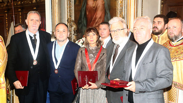 Признање Библиотеци Матице српске: Орден Светог Саве за унапређење културе